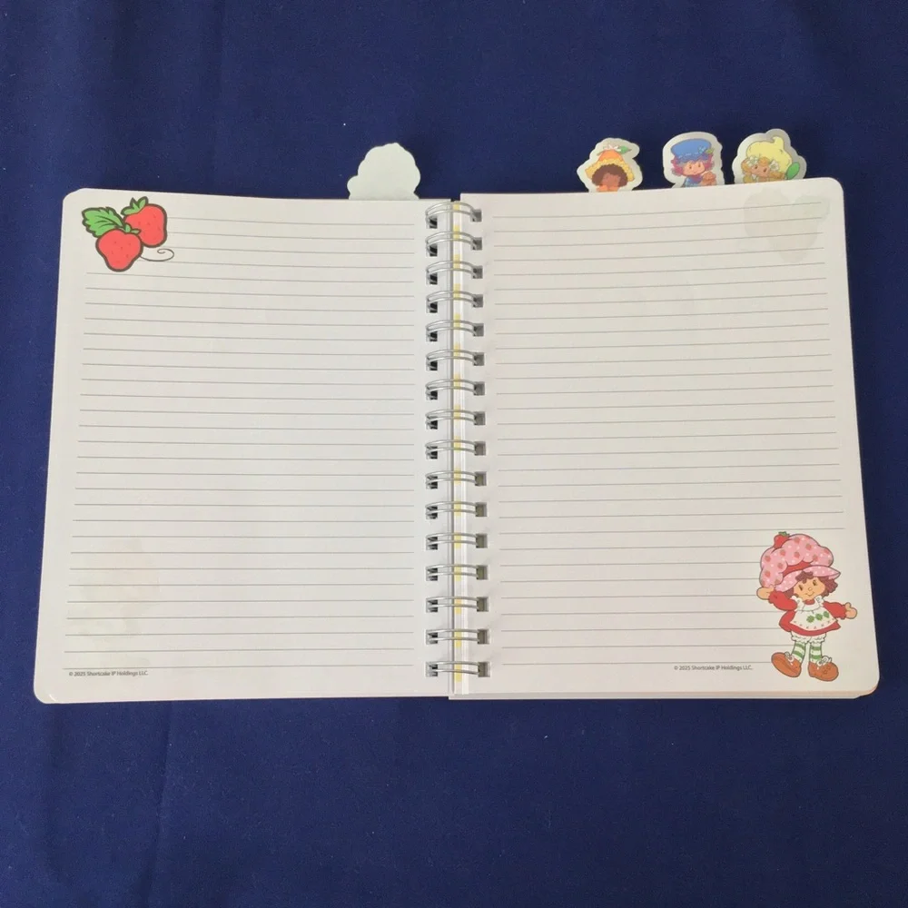 Strawberry Shortcake and Friends Tabbed Notebook